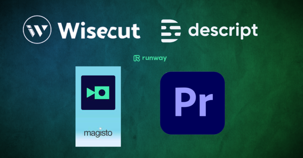 Top 5 AI tools For video editing.